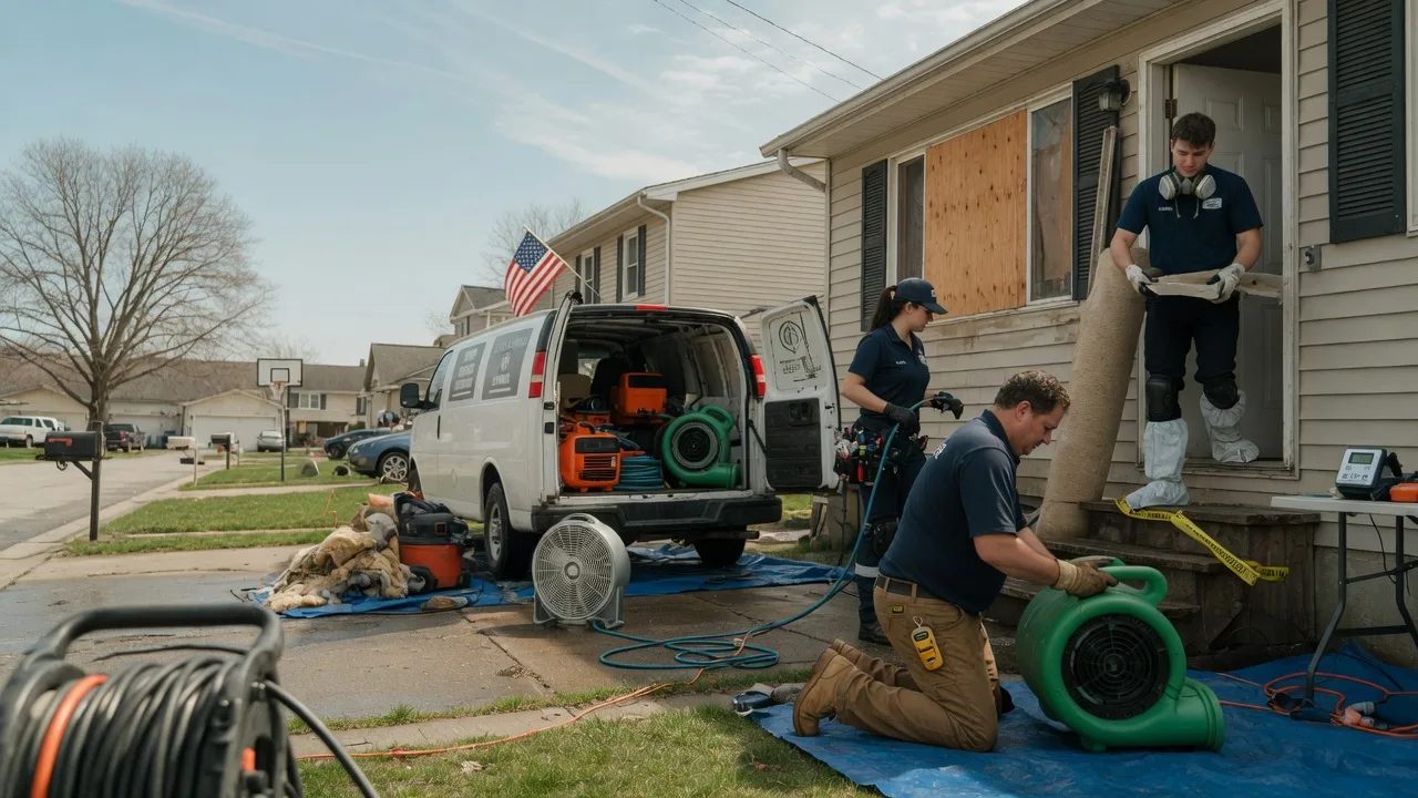 Water Damage Restoration in Holabird, SD near me